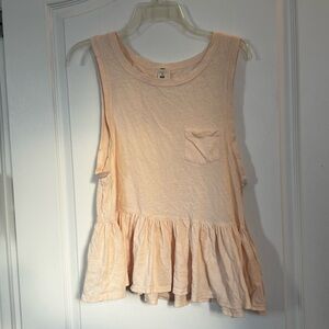 Free People Peplum Tank
